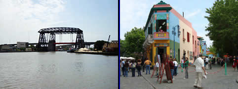 La Boca en la Ciudad de Buenos Aires