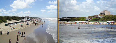 Playas en La Lucila del Mar