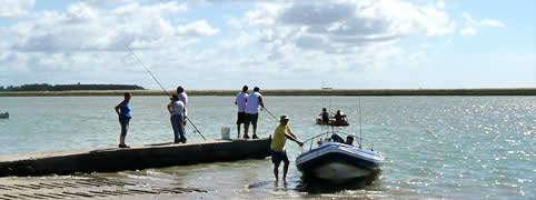 Pesca en Mar Chiquita