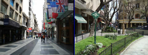 Peatonal Florida, Microcentro de la Ciudad de Buenos Aires