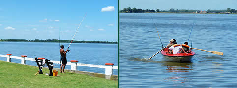 Pesca en San Miguel del Monte