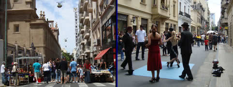 San Telmo en la Ciudad de Buenos Aires